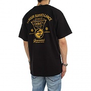 (163081485)OBEY STAY ALERT TEE-BLK